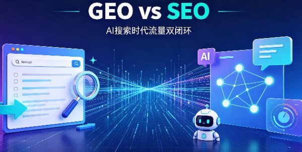 GEO 与 SEO 差异化运营策略：AI 搜索时代垂直站点流量双闭环搭建