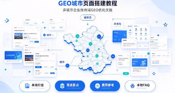 GEO 城市页面搭建教程，多城市企业做地域 GEO 优化实操