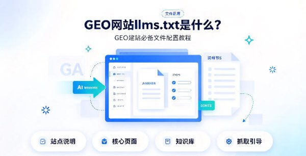 GEO 网站 llms.txt 是什么？GEO 建站必备文件配置教程