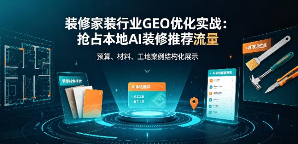 装修家装行业 GEO 优化实战：抢占本地 AI 装修推荐流量