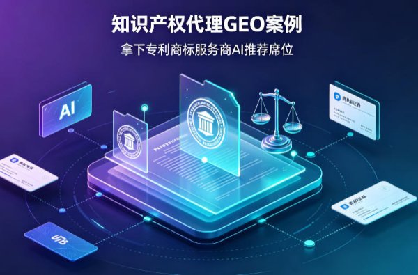 知识产权代理公司GEO优化实战案例，拿下企业专利、商标、版权AI选型流量