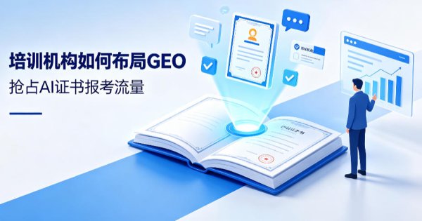 培训机构如何布局GEO生成式引擎优化，抢占AI证书报考流量