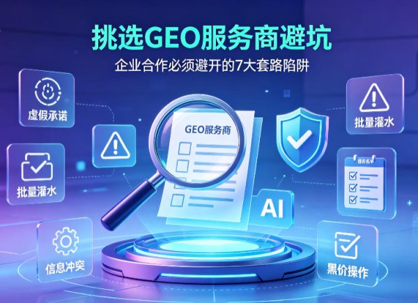 企业挑选GEO优化服务商必避的7大套路陷阱