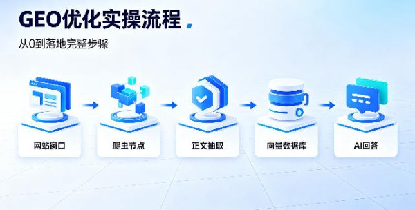 网站做 GEO 优化完整实操流程，从 0 到落地