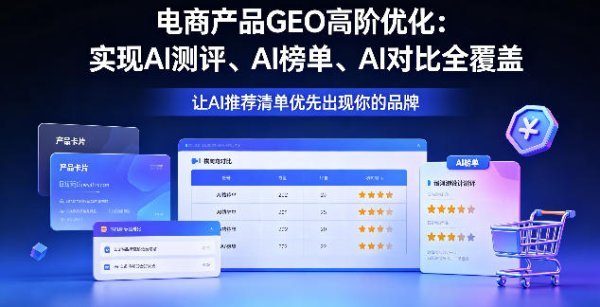 电商产品 GEO 高阶优化：实现 AI 测评、AI 榜单、AI 对比全覆盖