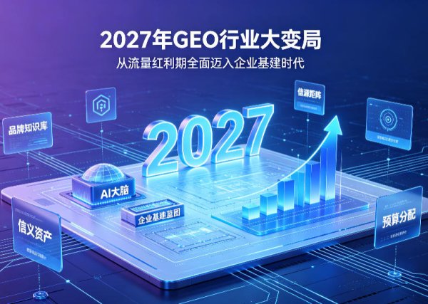 2027年GEO行业大变局：从流量红利期全面迈入企业基建时代
