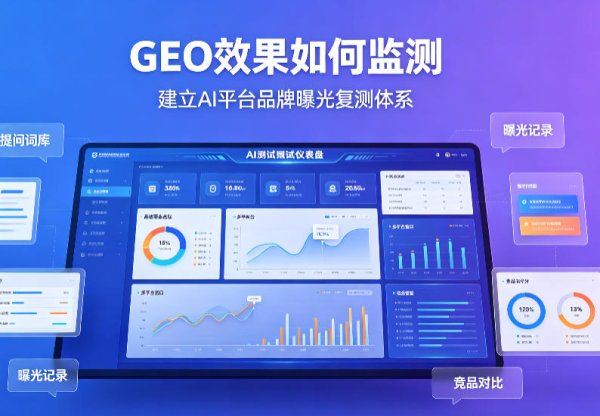 一文读懂GEO监测体系：优化之后如何检测品牌在各大AI平台曝光效果