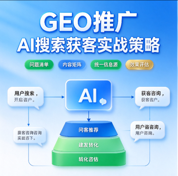 GEO 推广怎么做才有效？2027 年生成式引擎优化获客实战策略：从关键词布局、内容覆盖到效果评估全流程
