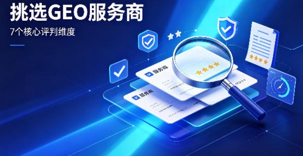 挑选靠谱 GEO 服务商的 7 个核心评判维度，避坑虚假外包
