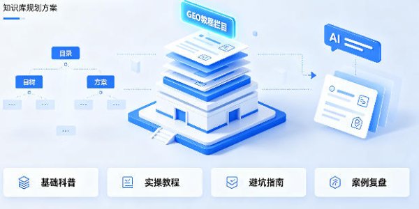 网站 GEO 教程栏目搭建方案，打造 AI 优先引用知识库