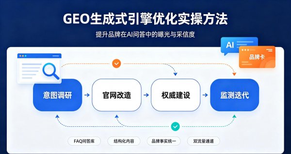 GEO生成式引擎优化有哪些实操方法提升品牌在AI问答曝光技巧？