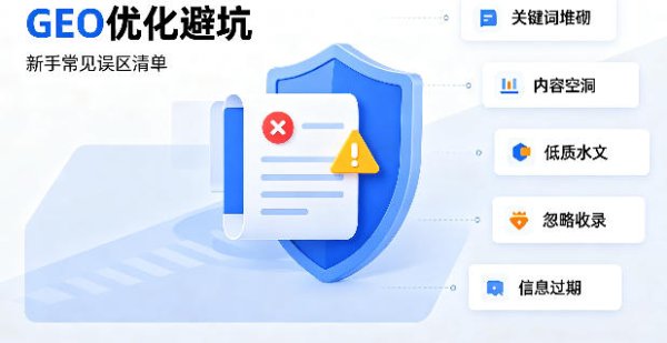 GEO 优化避坑：新手做生成式引擎优化的常见错误