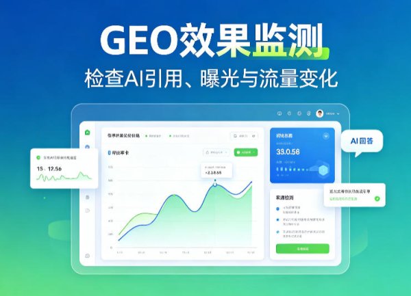 GEO生成式引擎优化效果监测与数据分析教程