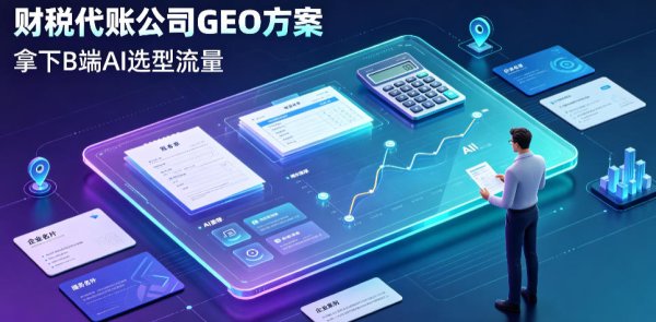 财税代账公司GEO优化解决方案，拿下B端AI选型流量