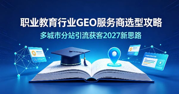 职业教育行业 GEO 服务商选型攻略｜多城市分站引流获客 2027 新思路