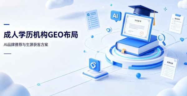 成人学历教育机构怎么做GEO生成式引擎优化？
