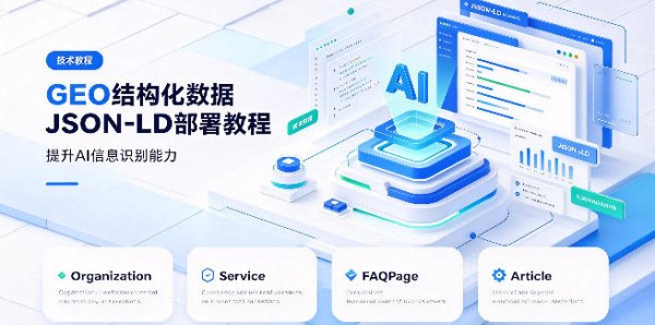 GEO 结构化数据 JSON-LD 部署教程，提升 AI 信息识别能力