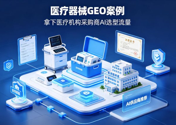 医疗器械经销商企业GEO优化实战案例，拿下医院、采购商器械供应商AI选型流量