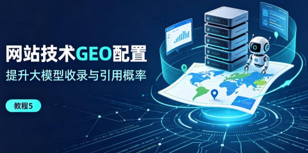 网站技术层面GEO优化配置教程，提升大模型收录概率
