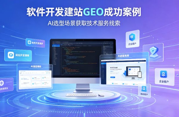 软件开发建站服务商GEO优化案例，抢占企业IT技术服务AI选型流量