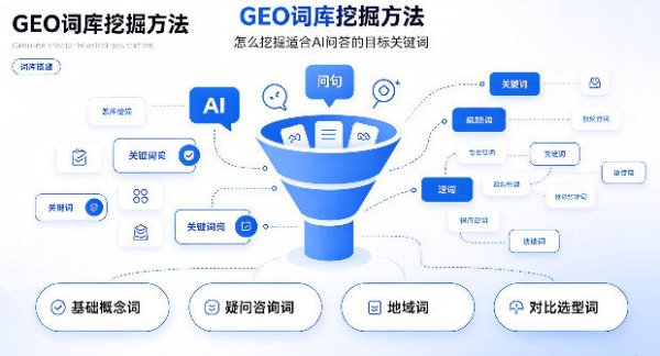 GEO 词库挖掘方法，怎么挖掘适合 AI 问答的目标关键词