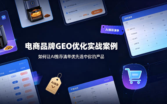 电商品牌GEO优化实战案例|如何让AI推荐清单优先选中你的产品