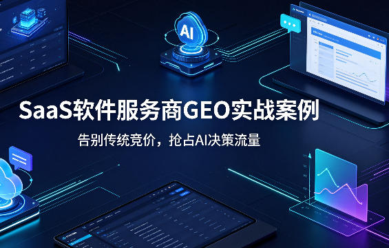 SaaS软件服务商GEO实战案例|告别传统竞价,抢占AI决策流量