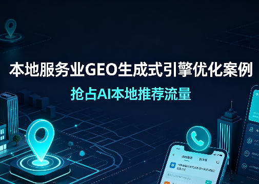 本地服务业GEO生成式引擎优化案例|抢占AI本地推荐流量