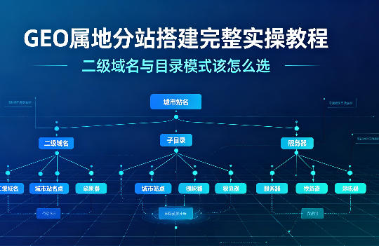 GEO 属地分站搭建完整实操教程:二级域名与目录模式该怎么选
