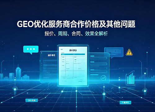 GEO 优化服务商合作价格及其他问题汇总，报价、周期、合同、效果全解析