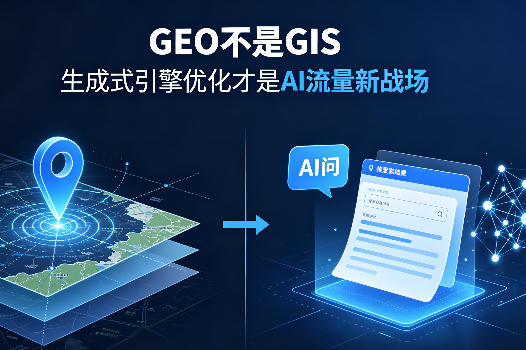 GEO 不等于 GIS 地理信息!大厂布局的是 AI 流量新战场