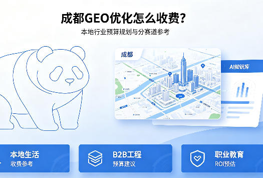 成都 GEO 优化怎么收费?四川本地行业预算规划与分赛道参考