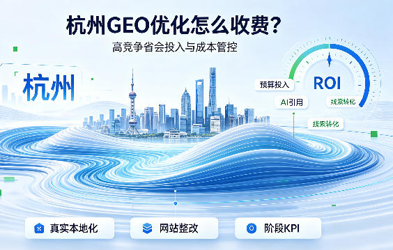 杭州 GEO 优化怎么收费?高竞争省会 GEO 投入 ROI 与成本管控