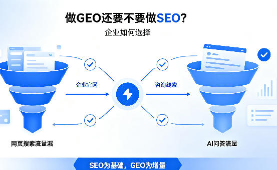 做 GEO 还要不要做 SEO?企业如何选择?