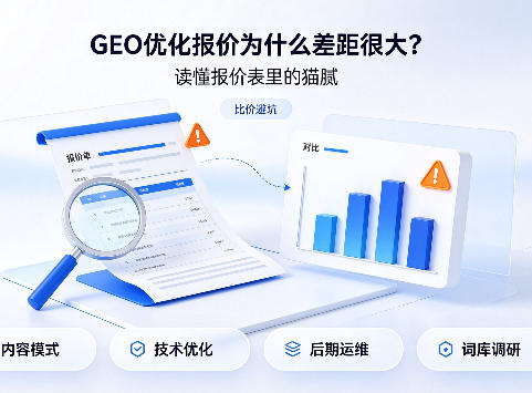 GEO 优化报价为什么差距很大？读懂报价表里的猫腻