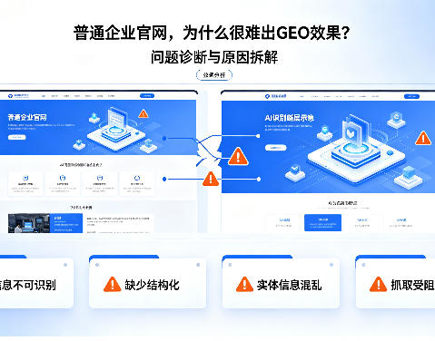 普通企业官网，为什么很难出 GEO 效果？
