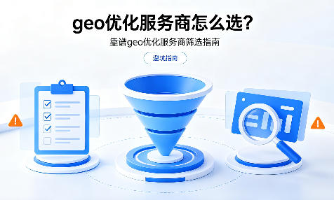 geo 优化服务商怎么选?靠谱 geo 优化服务商筛选指南