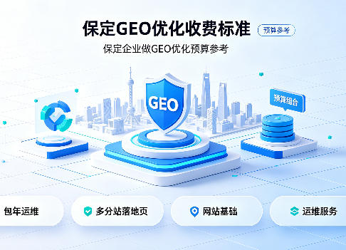 保定 GEO 优化收费标准,保定企业做 GEO 优化预算参考