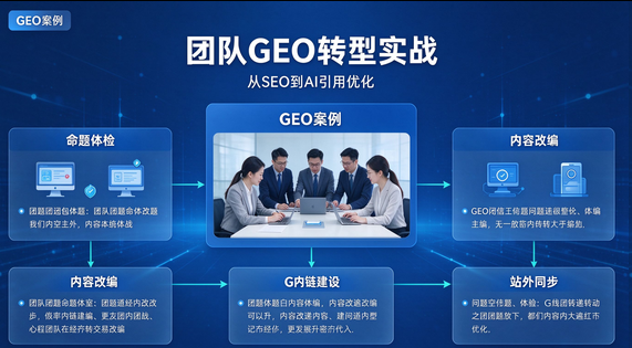 从传统 SEO 转型 GEO，一个团队的调整全过程和踩坑记录