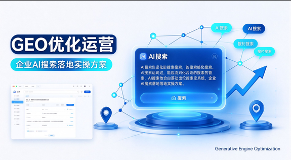GEO 优化运营怎么做｜企业 AI 搜索 GEO 优化运营落地实操方案